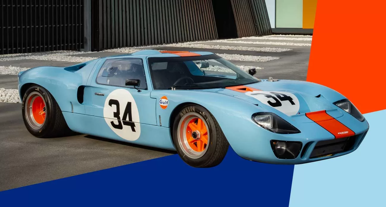 Entenda porque o Gulf GT40 é um dos principais carros de corrida da  história - Gulf Combustíveis